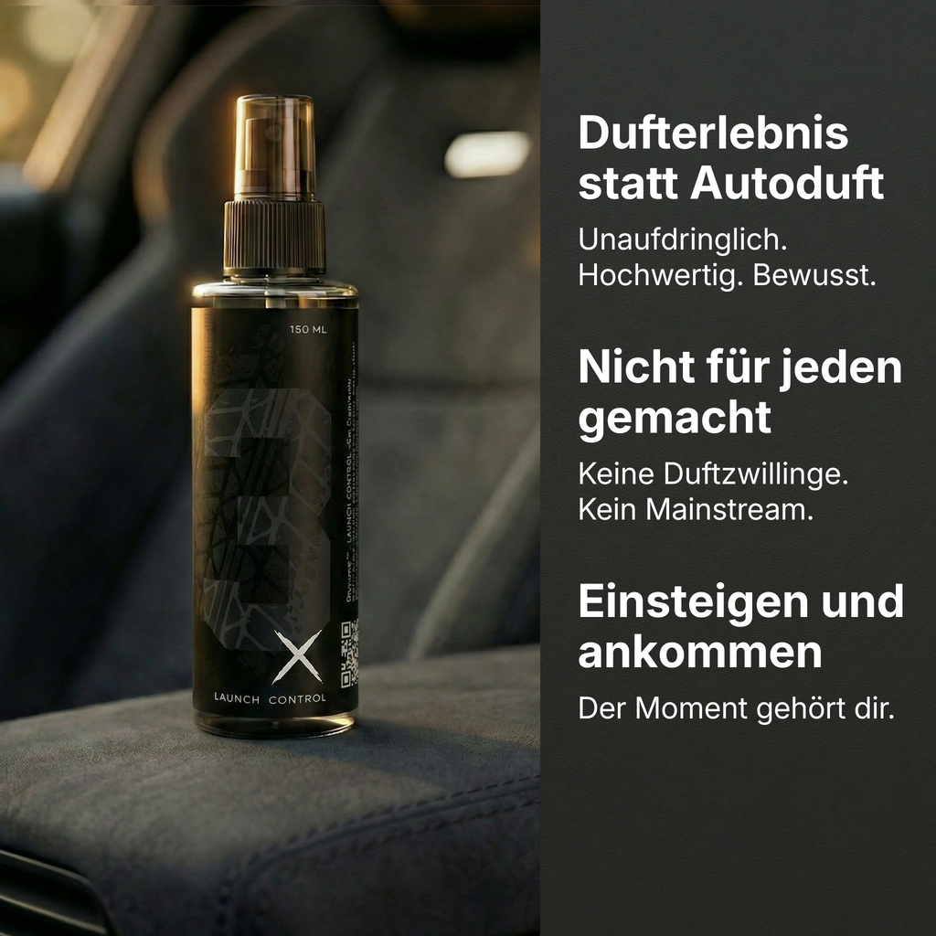 Launch Control — Car Fragrance · Made in EU